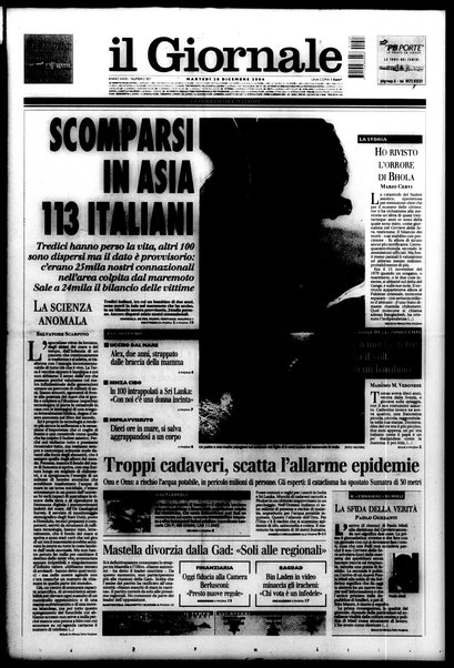 Il giornale : quotidiano del mattino